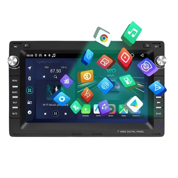 Autoradio Connecté Carplay AndroidAuto Sans Fil — Volkswagen Golf Golf 4