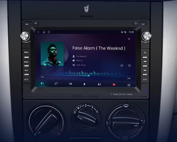 Autoradio Connecté Carplay AndroidAuto Sans Fil, Volkswagen Golf Golf 4