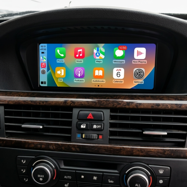Autoradio connecté Android Auto et Apple CarPlay — BMW Série 3 E90 E92
