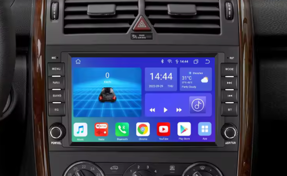 Autoradio connecté Android Auto et Apple CarPlay, Mercedes-Benz Classe B W245