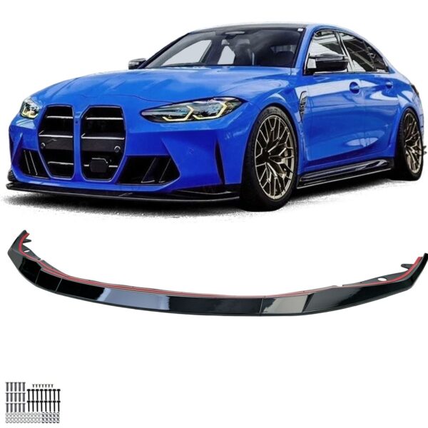 Lame avant splitter de pare-choc avant — BMW M3 G80 G81