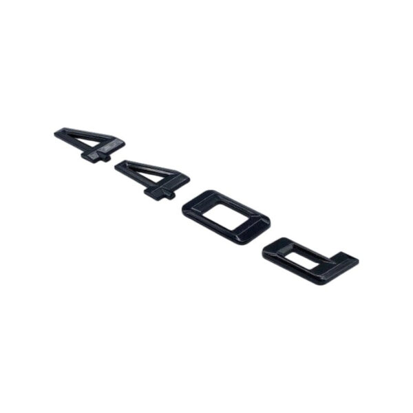 Logo de coffre Noir Badge BMW Série 4 F32 420d 420i 425d 428d 428i 430d 435d 435i 440d 440i — BMW Série 4 F32