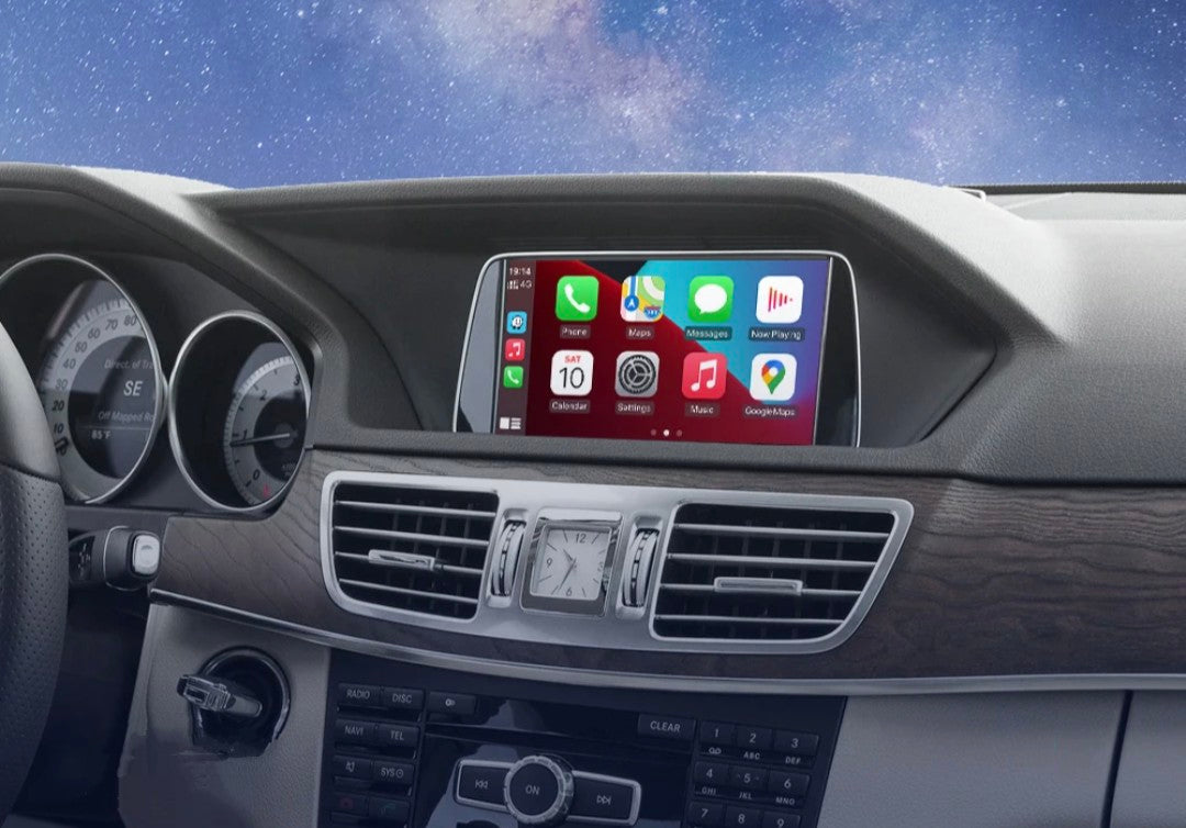 Boîtier Autoradio connecté Android Auto et Apple CarPlay — Mercedes-Benz