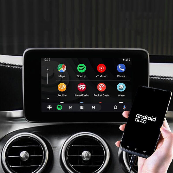 Boîtier Autoradio connecté Android Auto et Apple CarPlay — Mercedes-Benz R231