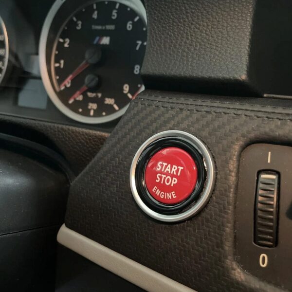 Bouton de Démarrage Start & Stop Performance Rouge — BMW Série 3 E92 E93