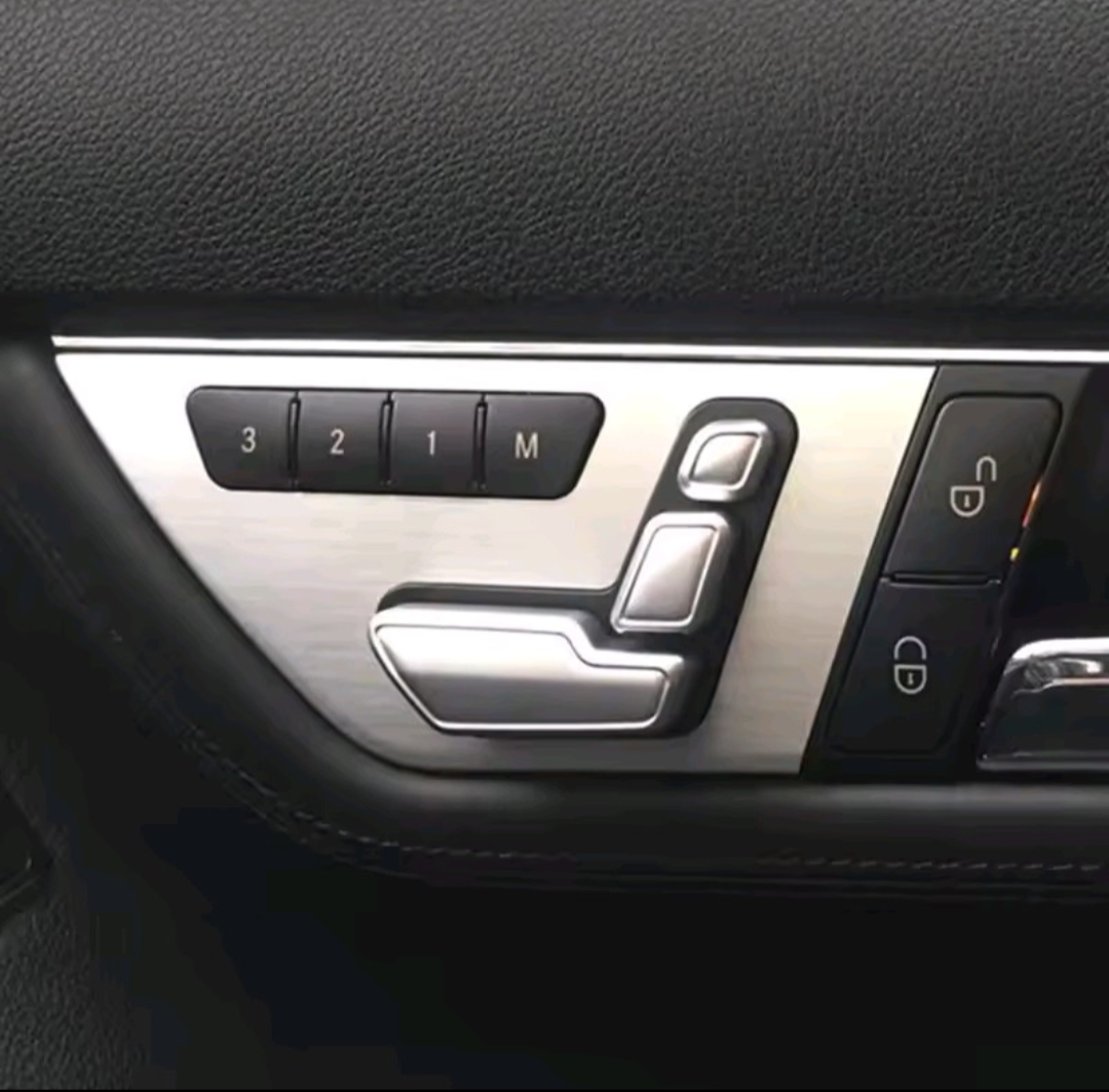 Boutons de réglage des sièges avant, Mercedes-Benz Classe E W212
