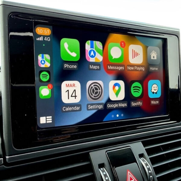 Autoradio connecté Boitier Android Auto et Apple CarPlay — Audi A6 C7