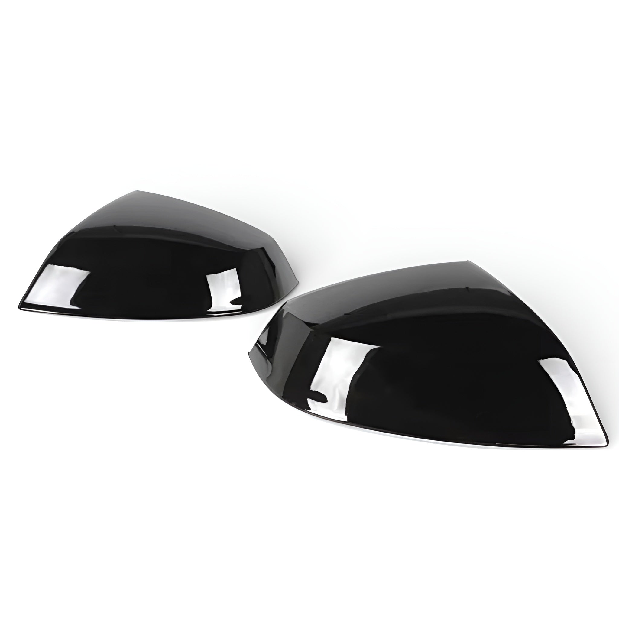 Coques de rétroviseurs noires brillantes — Audi Q7 Q7 2