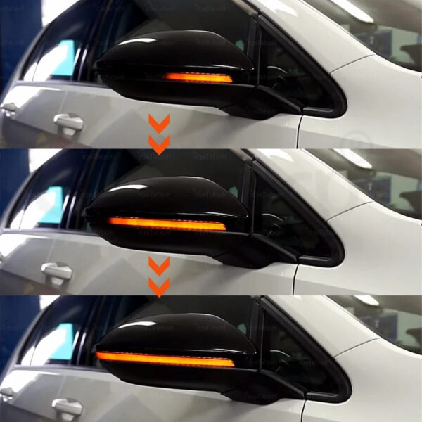 Clignotants répétiteurs dynamiques LED de rétroviseurs — Volkswagen Golf Golf 7