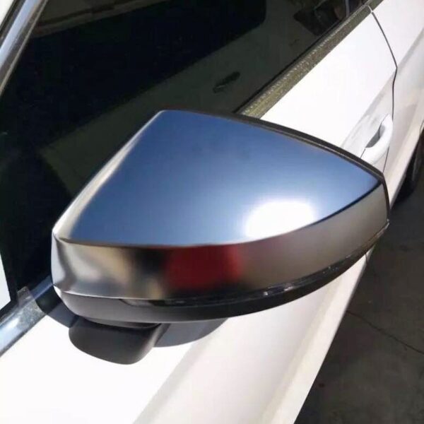 Coques de rétroviseurs Argent Mat Chrome — Audi A3 8V