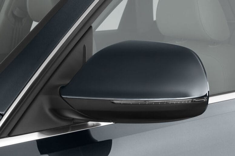 Coques de rétroviseurs Noires Brillantes — Audi Q7