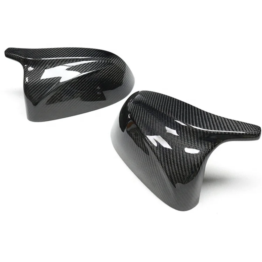 Coques de rétroviseurs en fibre de carbone type M Performance — BMW X4 G02