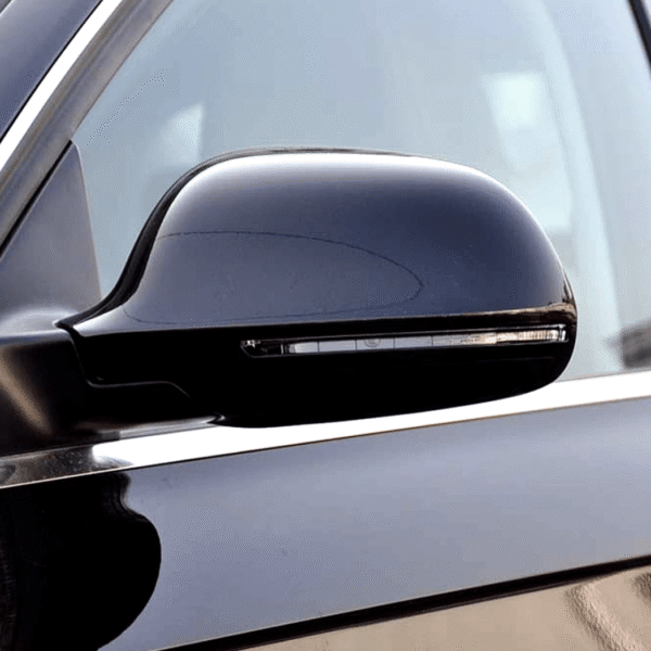 Coques de rétroviseurs noir brillant — Audi A6 C6