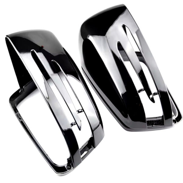 Coques de rétroviseurs noires brillantes Mercedes Classe S W221 — Mercedes-Benz Classe S W221