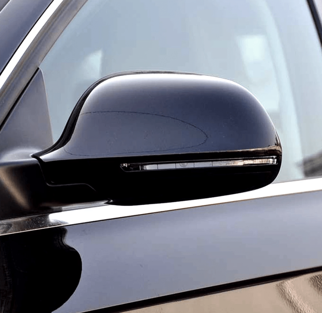 Coques de rétroviseurs noires brillantes, Audi A3 8P
