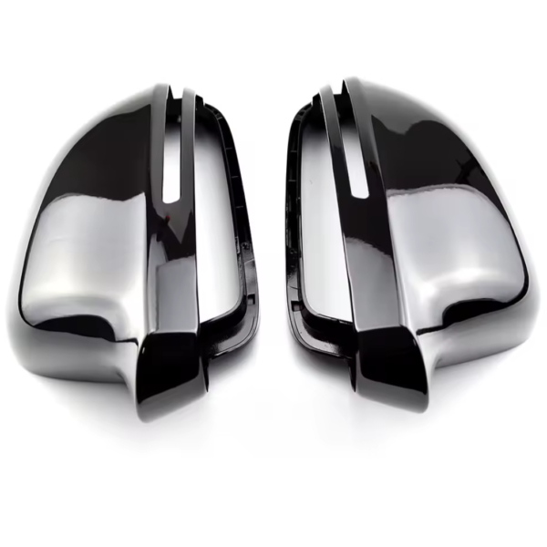 Coques de rétroviseurs noires brillantes — Audi A4 B8