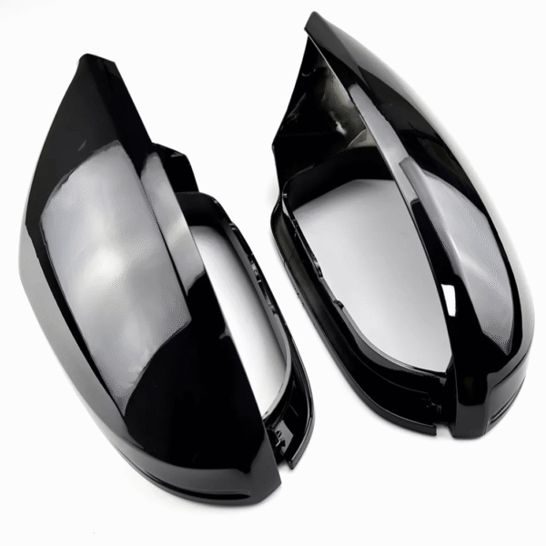 Coques de rétroviseurs noires brillantes — Audi A6 C7