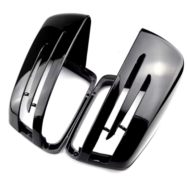 Coques de rétroviseurs noires brillantes — Mercedes-Benz Classe B W246