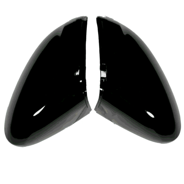 Coques de rétroviseurs noires brillantes — Volkswagen Passat