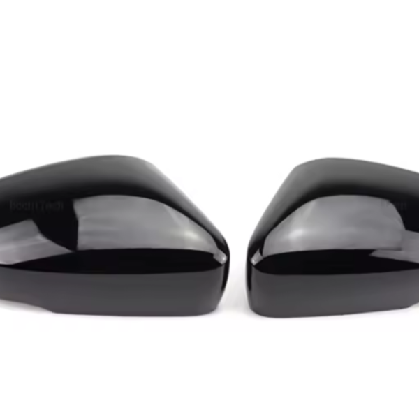 Coques de rétroviseurs noires brillantes — Volkswagen Polo