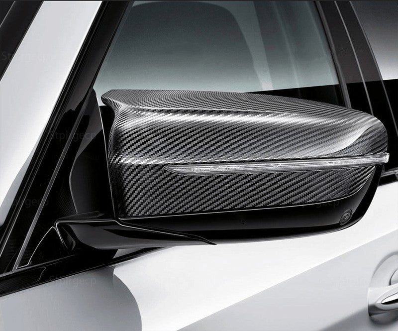 Coques de rétroviseurs type M Competition look carbone, BMW Série 8 G15