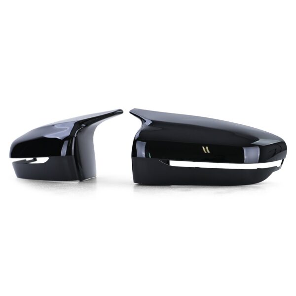 Coques de rétroviseurs type M Competition noires brillantes — BMW Série 8 G15