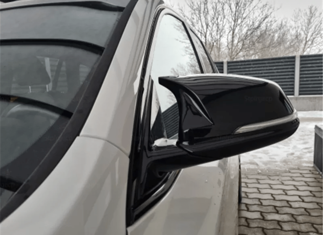 Coques de rétroviseurs type M Performance noires brillantes, BMW X2 F39