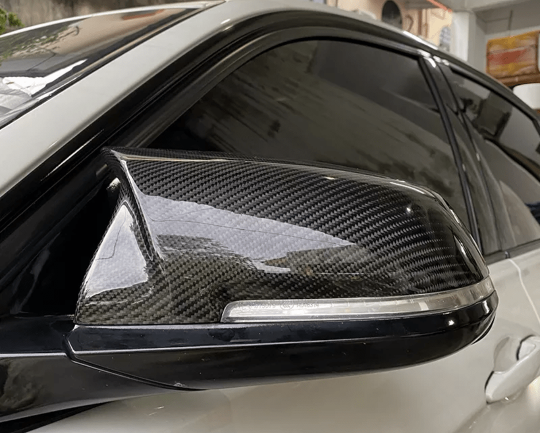 Coques de rétroviseurs type M Performance fibre de carbone, BMW Série 3 F30