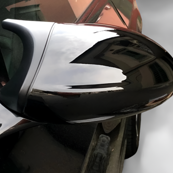 Coques de rétroviseurs type M3 noires brillantes — BMW Série 3 E90 E92