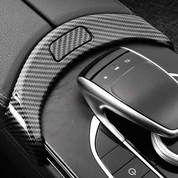 Couvercle boîte à gant de console centrale carbone replica — Mercedes-Benz Classe C W205