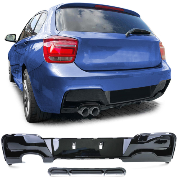Diffuseur de pare-choc arrière type M Performance — BMW Série 1 F20