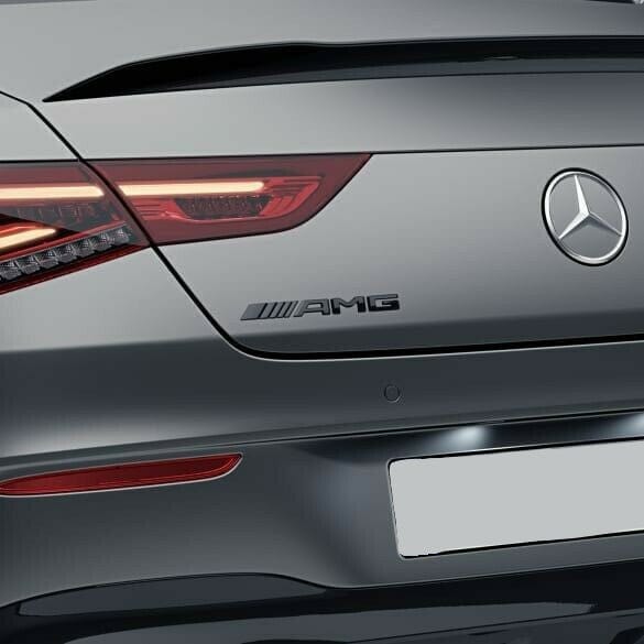 Emblème de coffre logo AMG Noir — Mercedes-Benz