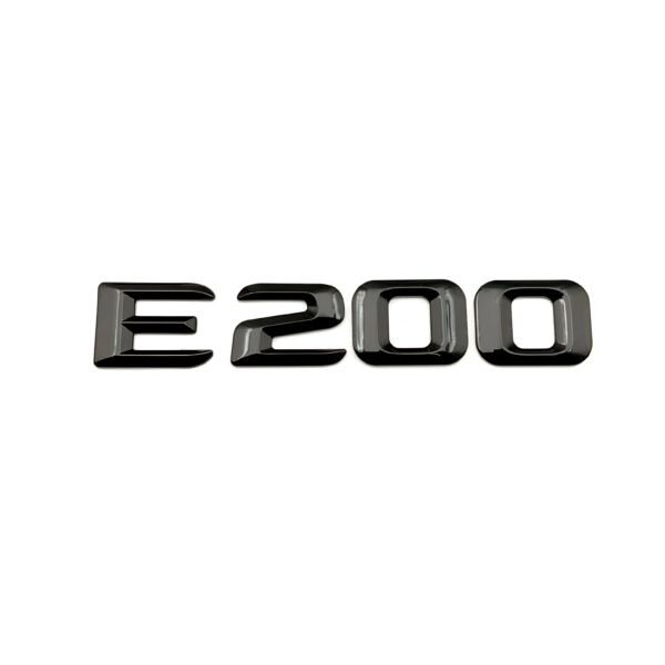 Emblèmes de coffres noirs logos Mercedes Classe E — Mercedes-Benz Classe E