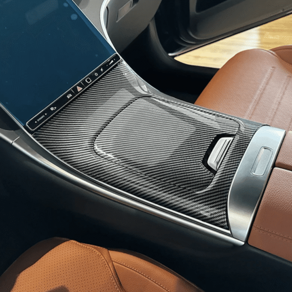 Garniture intérieure de console centrale carbone — Mercedes-Benz GLC W254