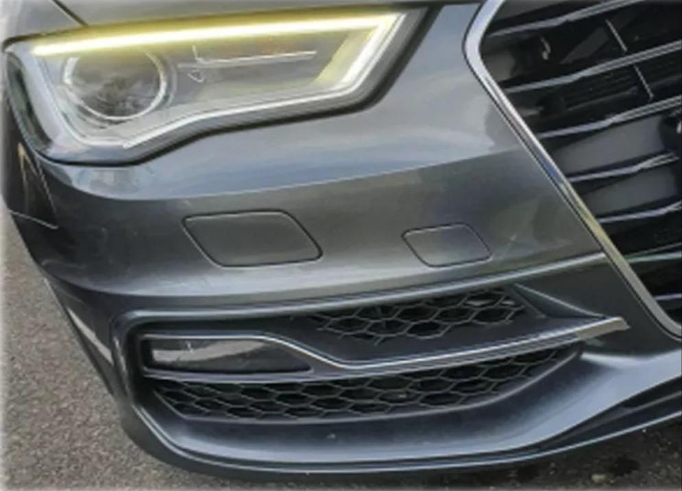Grilles antibrouillard en nid d’abeille Black Edition — Audi A3 8V