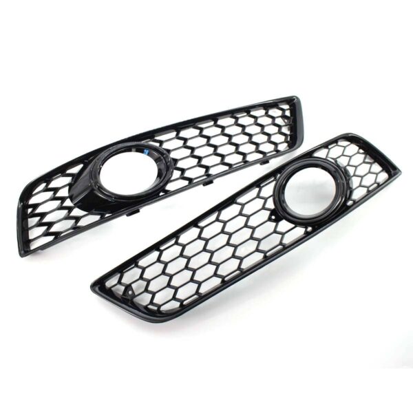 Grilles antibrouillard nid d&rsquo;abeille Black Edition — Audi A3 8P