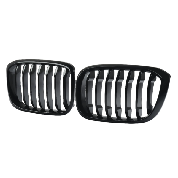 Grilles de calandre Noir Brillant BMW X3 G01 type M Performance — BMW X3 G01