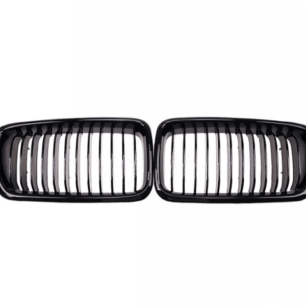 Grilles de calandre Noir Brillant — BMW Série 7 E38