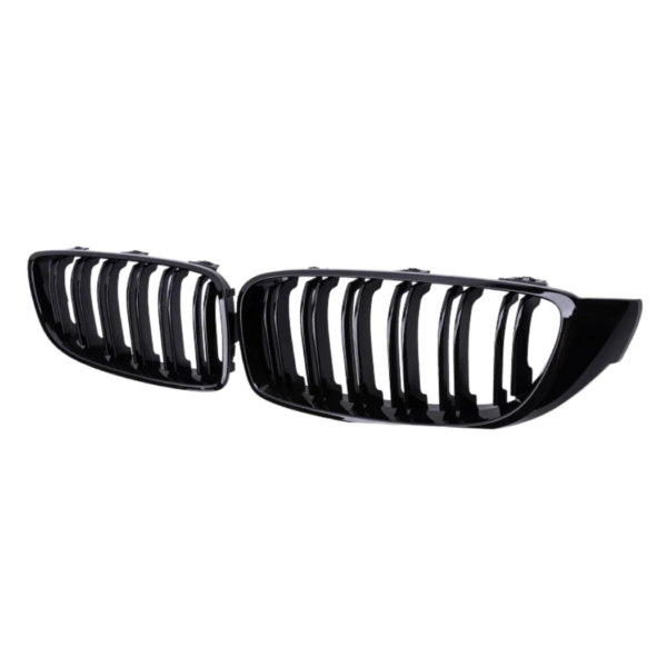 Grilles de calandre Noir Brillant type M4 — BMW Série 4 F32