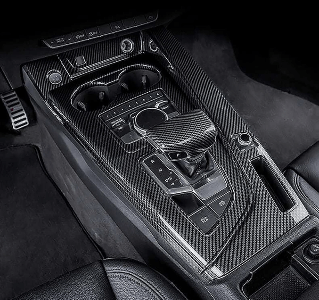 Insert console centrale carbone — Audi A5 B9