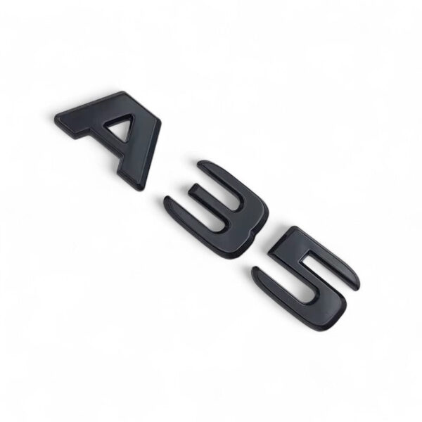 Logos Badges de coffre noir Mercedes A45 A45s A35 AMG W177 — Mercedes-Benz W177