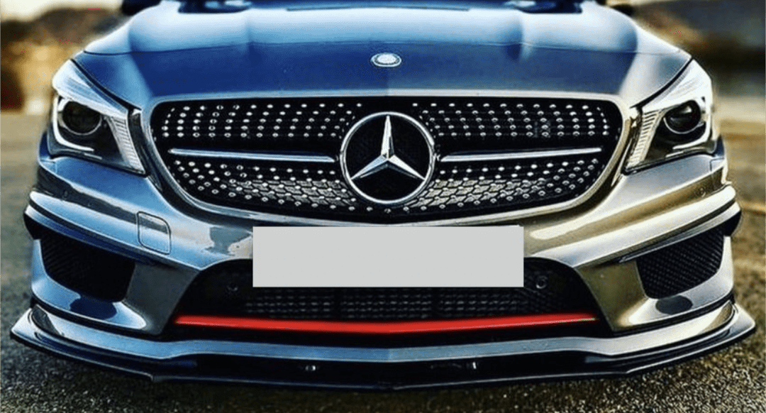 Lame avant splitter pare-choc — Mercedes-Benz CLA C117
