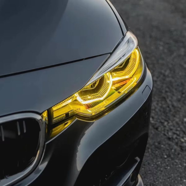 Modules LED DRL Jaunes Angel Eyes look CSL — BMW Série 3 F30 F80