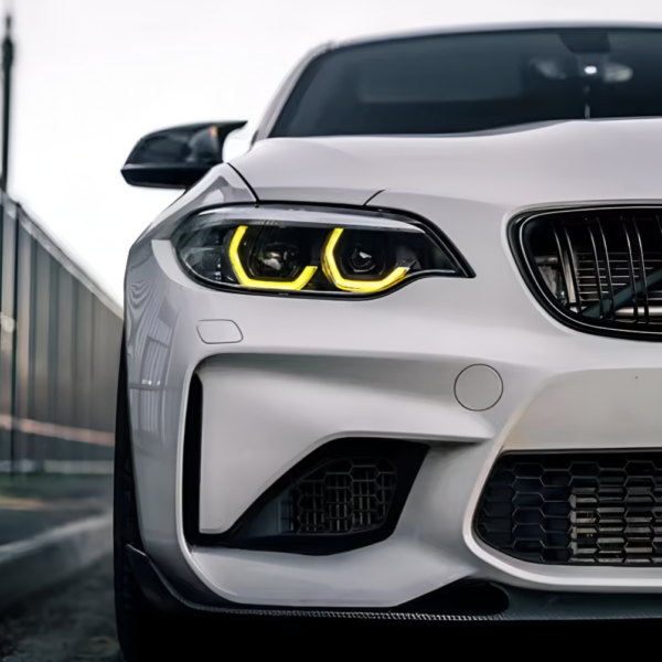 Modules LED DRL Jaunes look CSL Angel Eyes — BMW Série 2 F22 F87