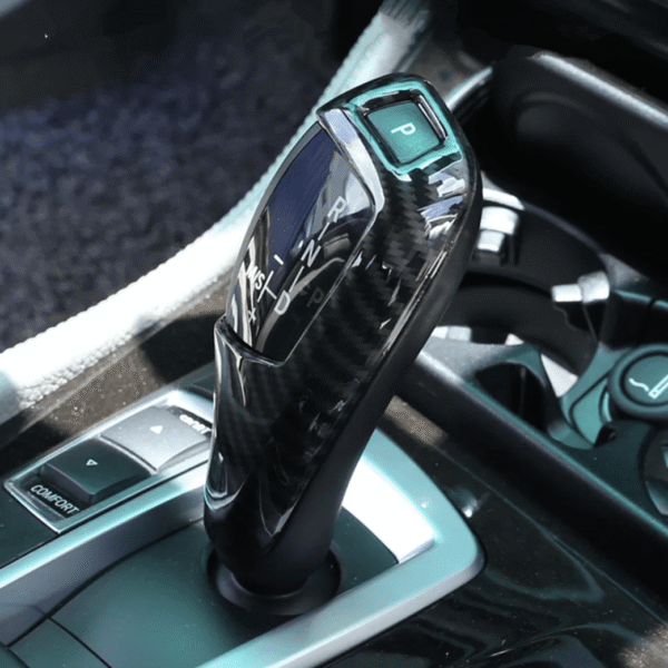Pommeau sélecteur de levier de vitesse carbone — BMW Série 4 F32