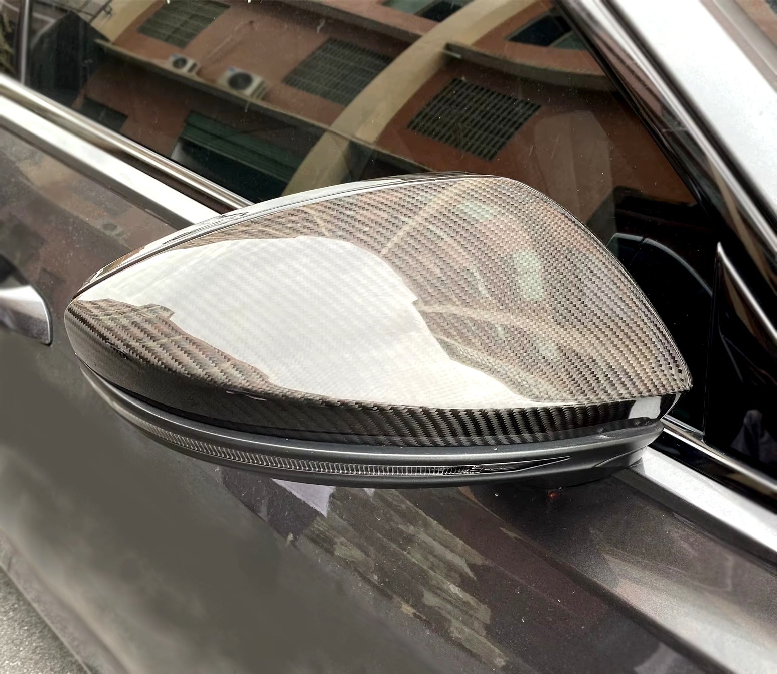 Coques de rétroviseurs Performance en Fibre de Carbone, Audi A8 D5