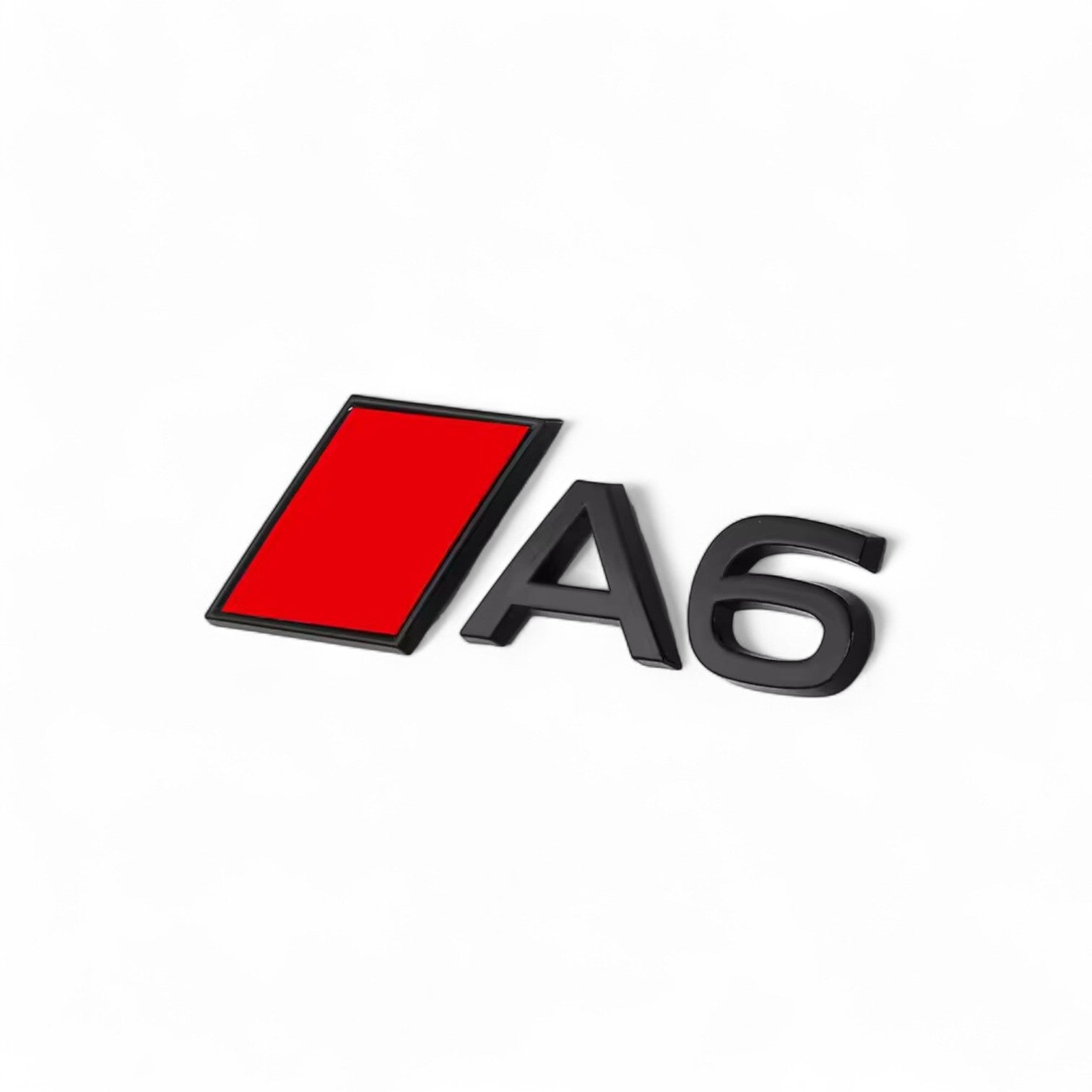 Logo de coffre logo noir Badge AUDI A6 Black Edition, Audi A6