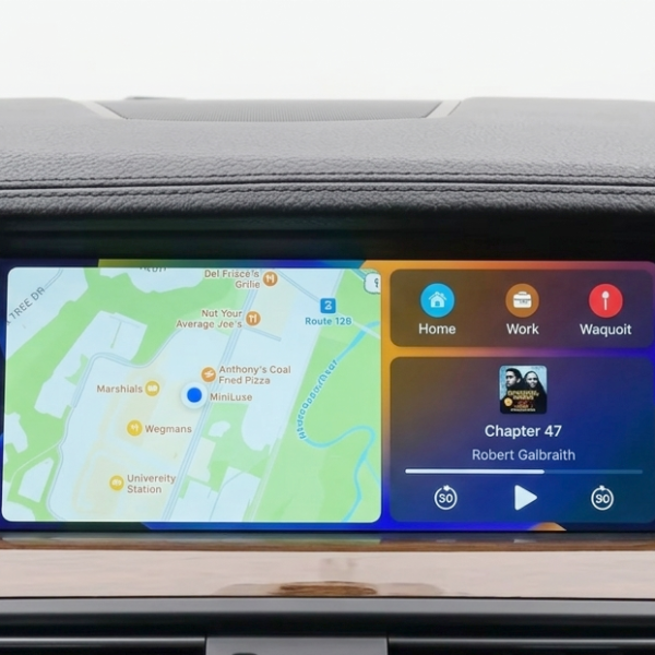 Boîtier Autoradio Android Auto et Apple CarPlay — BMW X5 E70