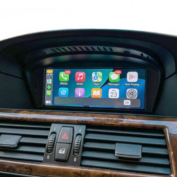 Autoradio connecté Android Auto et Apple CarPlay — BMW Série 5 E60 E61