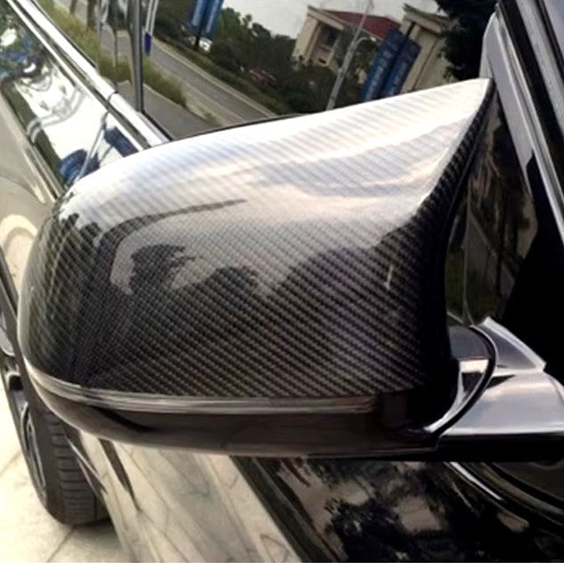 Coques de rétroviseurs type M Performance en fibre de carbone, BMW X4 F26